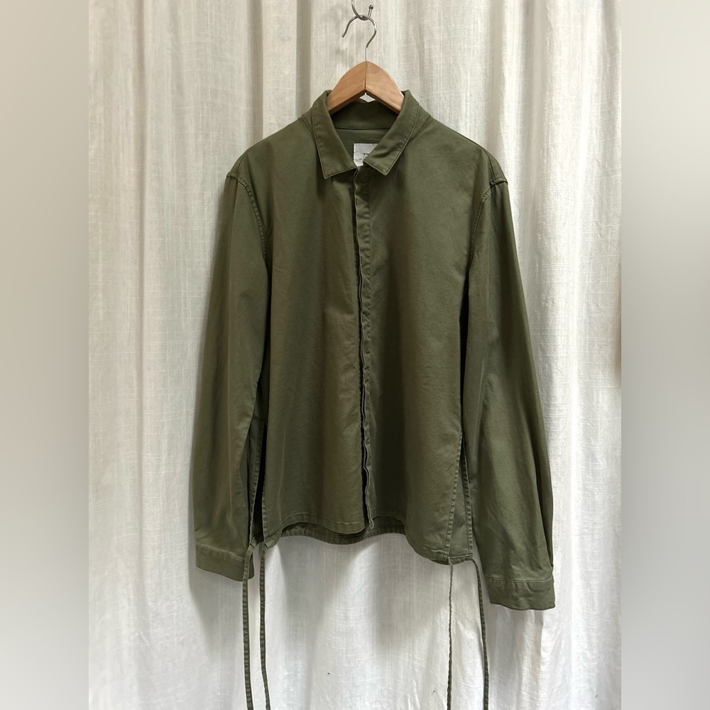 Stampd Army Green Shirt Jacket Shacket Size medium